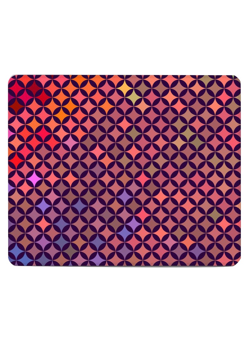 Stylizedd Wall Of Diamonds Non-Slip Gaming Mousepad Multicolour - Image 1