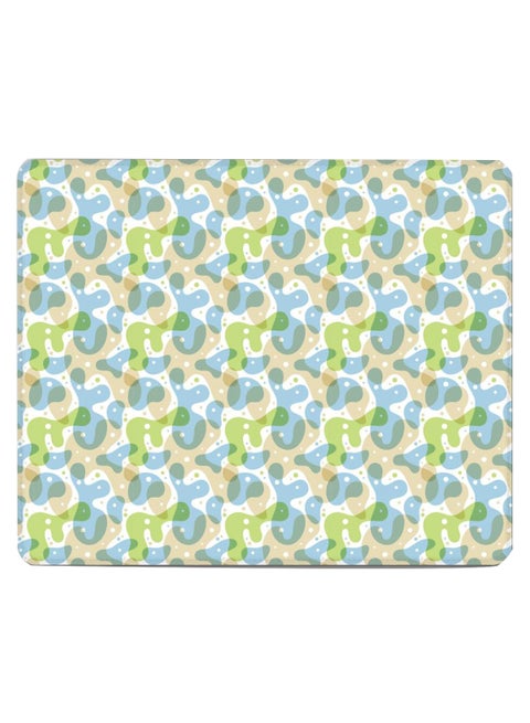 Floating Ameoba Non-Slip Gaming Mousepad Multicolour