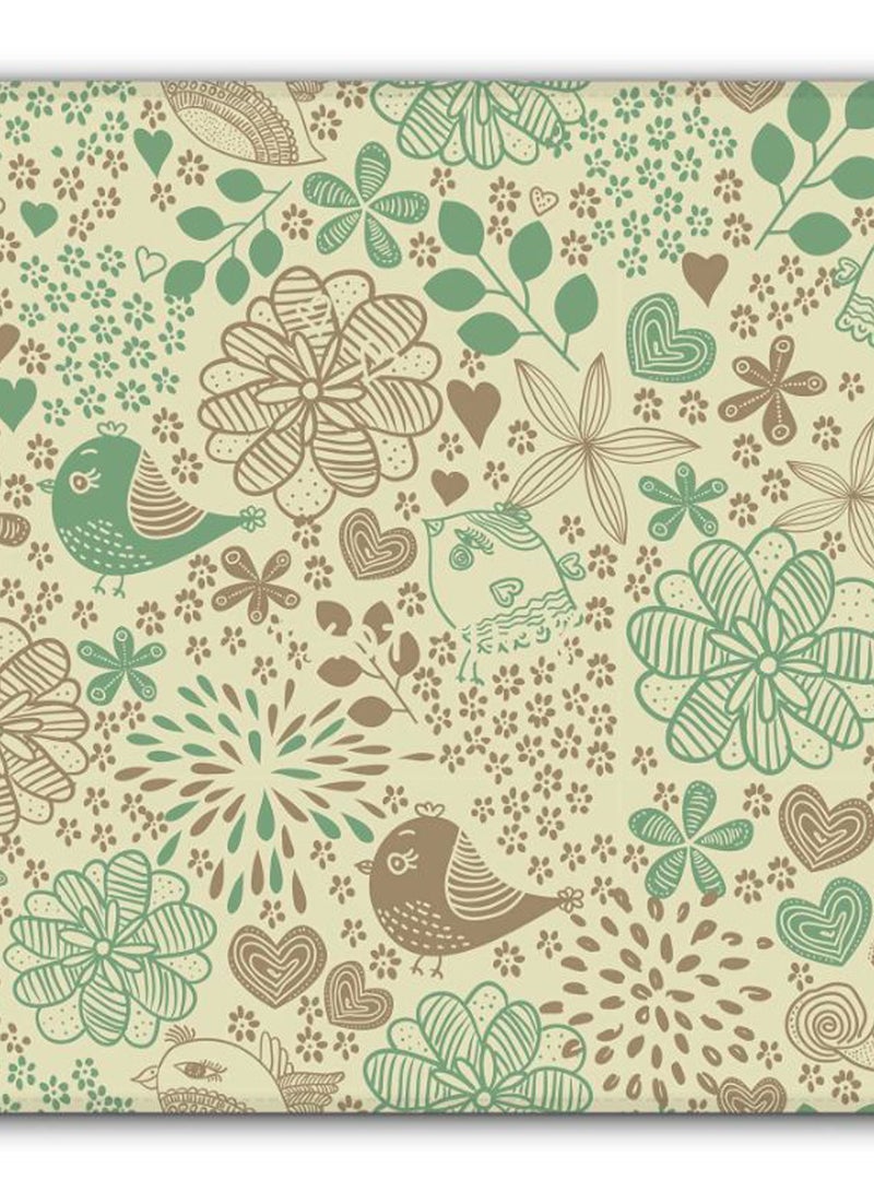 Stylizedd Cozy Garden Non-Slip Gaming Mousepad Green/Brown/Beige - Image 2