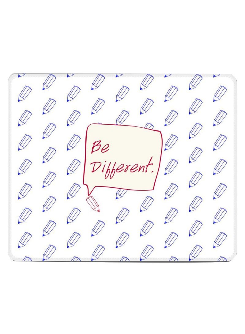 Stylizedd - Be Different Non-Slip Gaming Mousepad Multicolour - Image 1