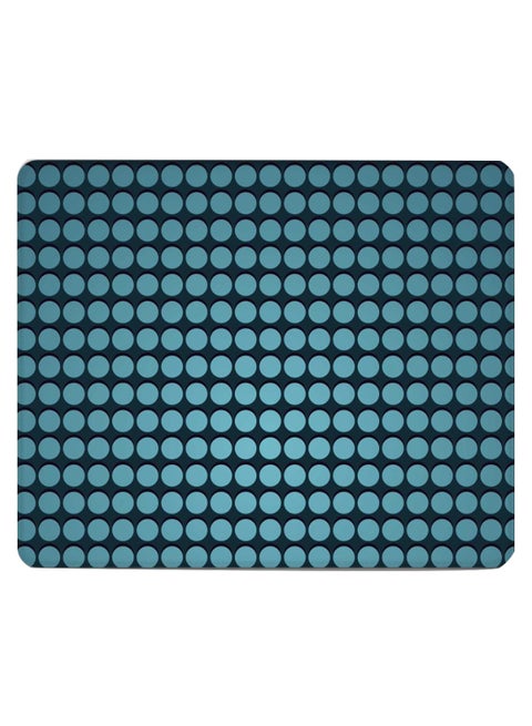 Dots Non-Slip Gaming Mousepad Blue
