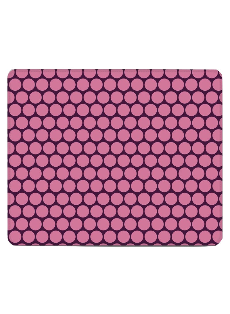 Stylizedd Honeycombs Non-Slip Gaming Mousepad Pink/Purple  - Image 1