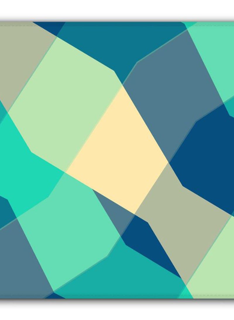 Stylizedd - Checkered Aqua Non-Slip Gaming Mousepad Multicolour - Image 1