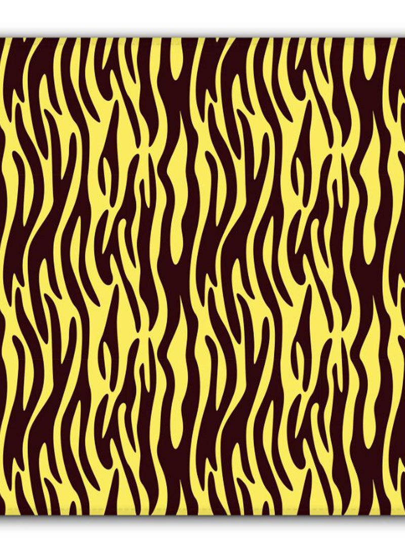 Stylizedd Jungle Stripes Non-Slip Gaming Mousepad Yellow/Brown  - Image 2