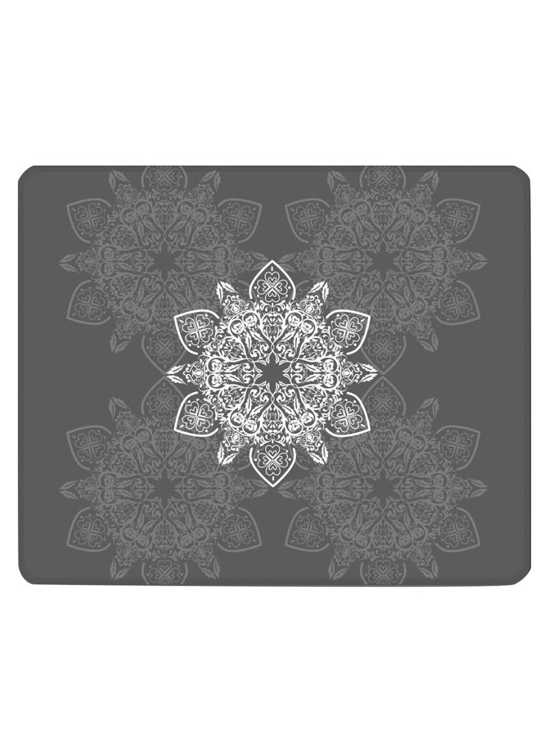 Stylizedd - Arab Odessey Non-Slip Gaming Mousepad Grey/White - Image 1