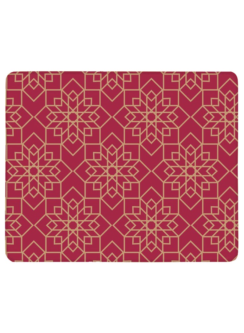 Stylizedd Ottoman Art Non-Slip Gaming Mousepad Pink/Beige  - Image 1