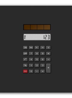 Stylizedd Calculator Non-Slip Gaming Mousepad Black  - Image 2