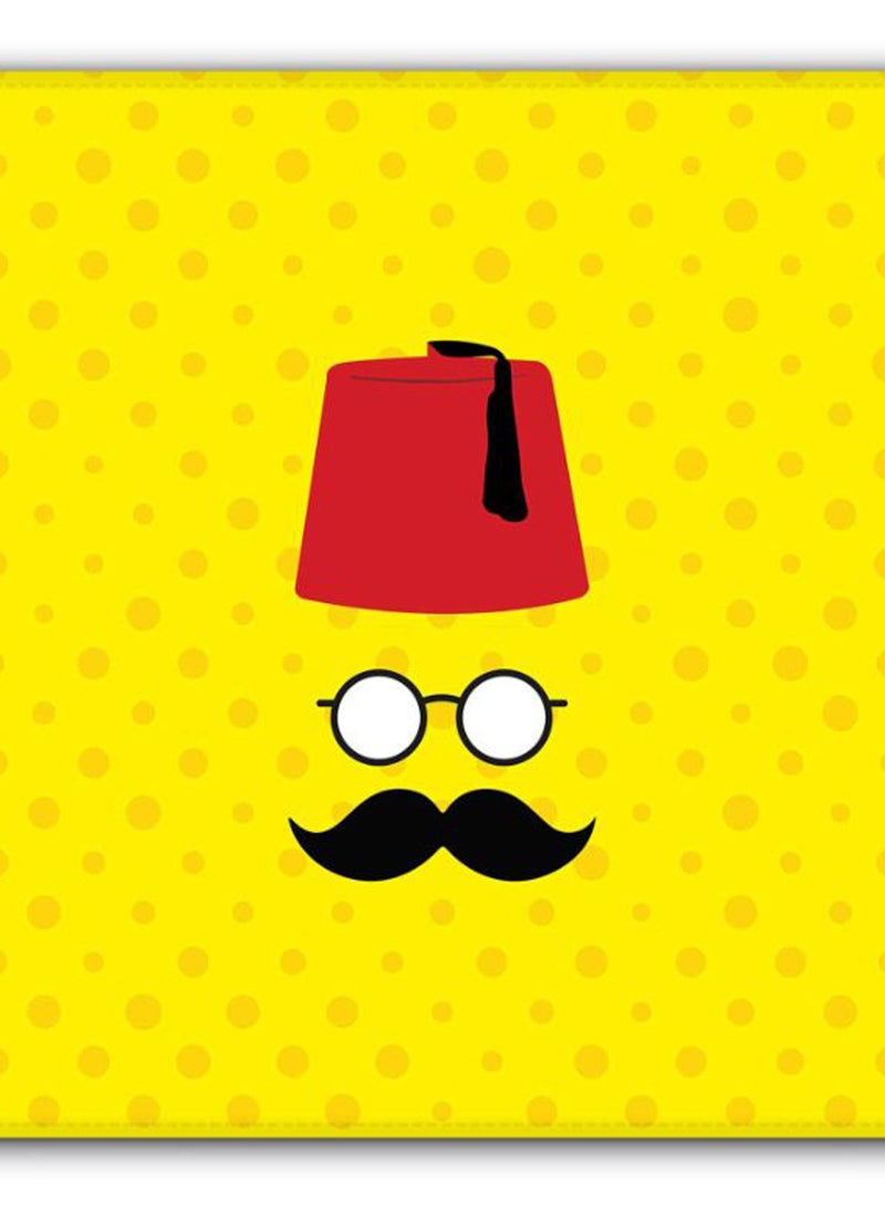 Stylizedd Moussy Basha Non-Slip Gaming Mousepad Yellow - Image 2