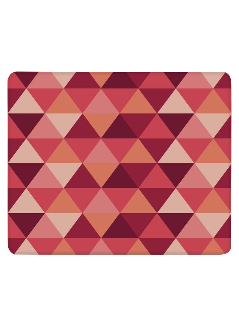 Stylizedd Topsy Turvy Triangles Non-Slip Gaming Mousepad Multicolour - Image 1