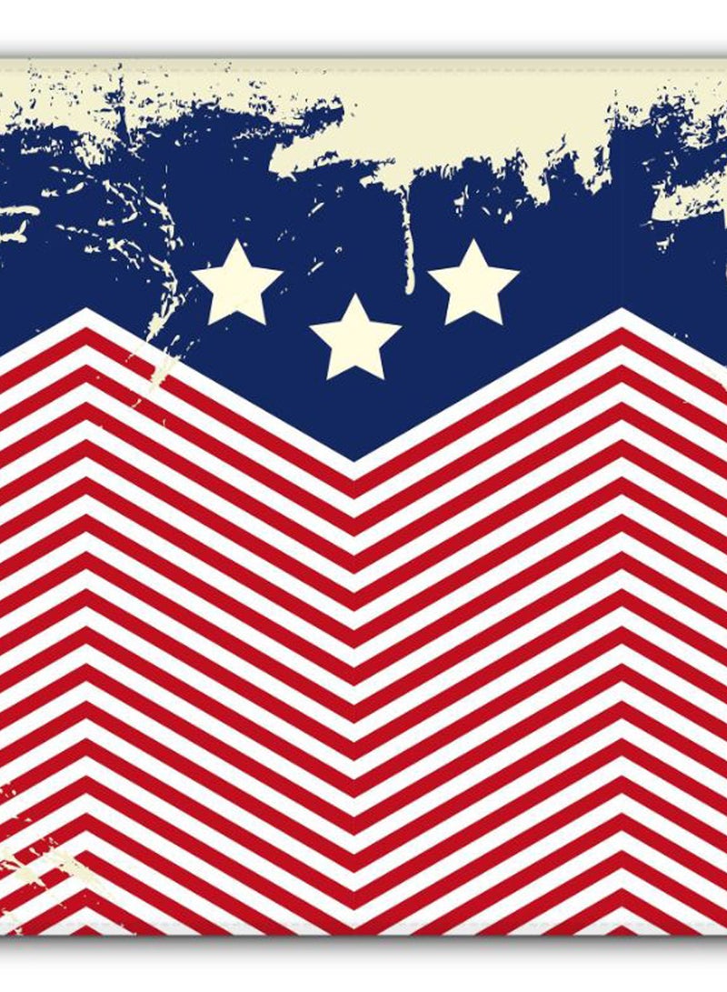 Stylizedd - Stars And Stripes Non-Slip Gaming Mousepad Multicolour - Image 1
