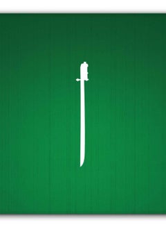 Stylizedd Sword Of Saudi Non-Slip Gaming Mousepad Green  - Image 2