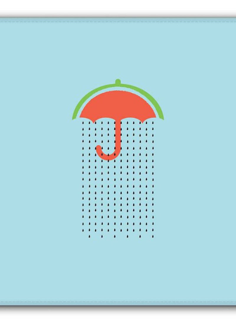 Stylizedd - Weeping Melon Non-Slip Gaming Mousepad Blue - Image 1