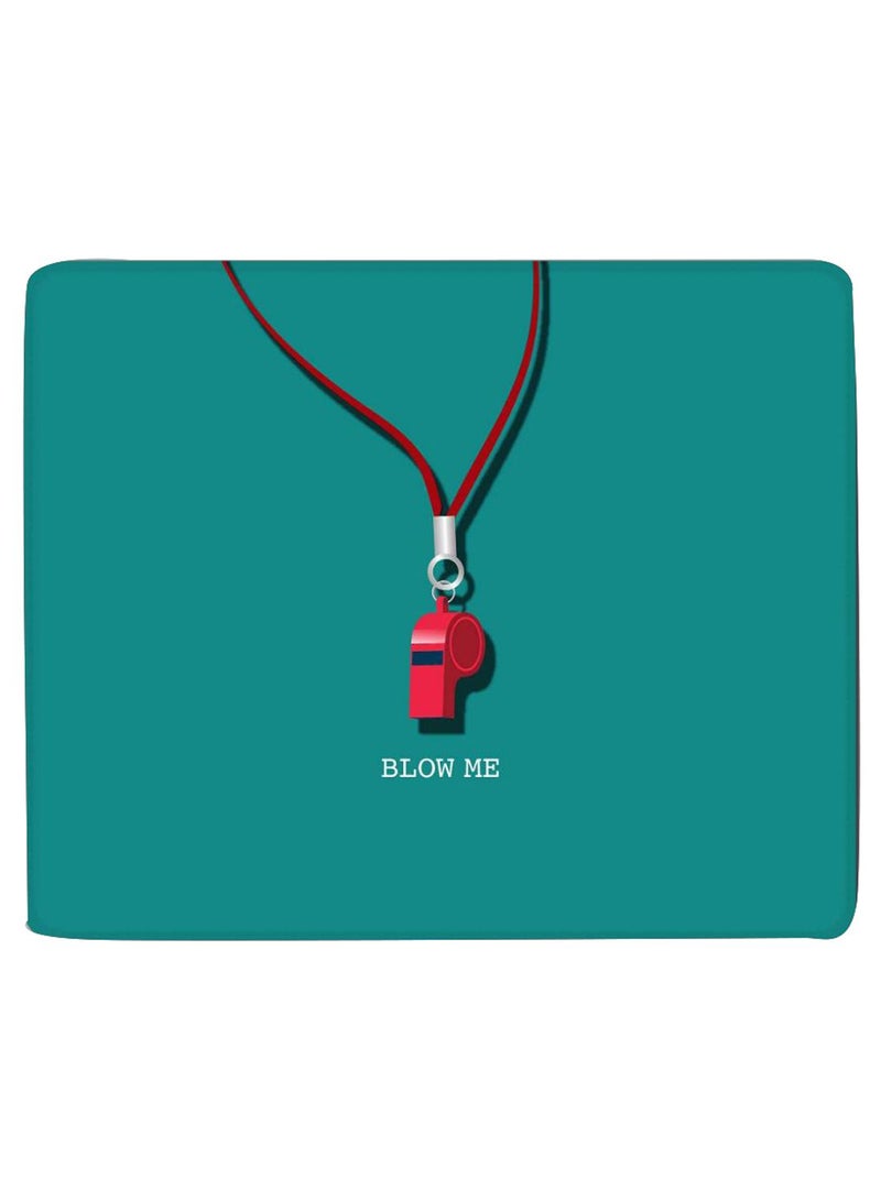 Stylizedd Blow Me Non-Slip Gaming Mousepad Green - Image 1