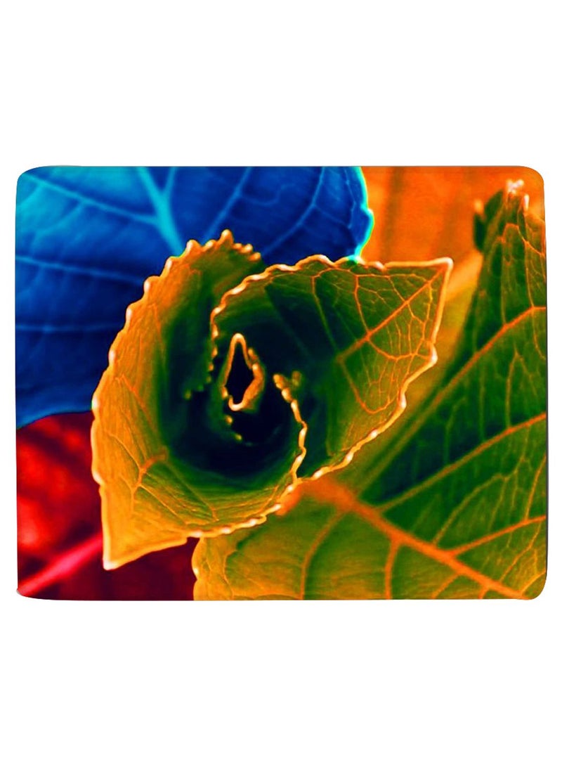 Stylizedd Bloomin Autumn Leaves Non-Slip Gaming Mousepad Multicolour - Image 1