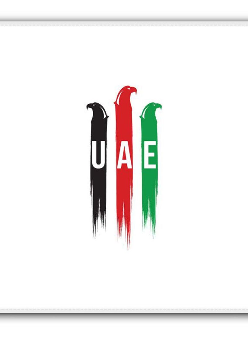 Stylizedd UAE Falcons Non-Slip Gaming Mousepad White - Image 2