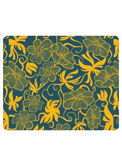 Euro Pattern Non-Slip Gaming Mousepad Multicolour