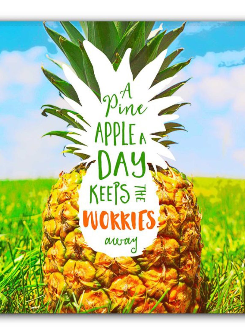 Stylizedd Pineapple A Day Non-Slip Gaming Mousepad Multicolour  - Image 2