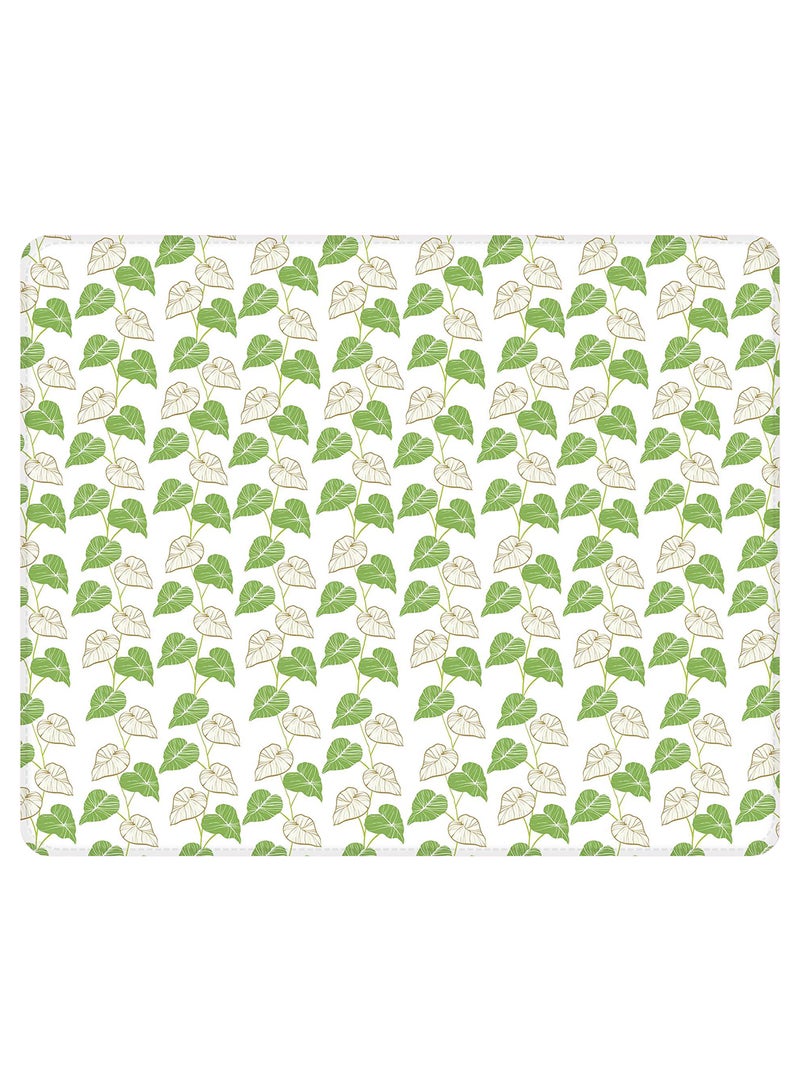 Stylizedd Vine Leaves Non-Slip Gaming Mousepad Multicolour - Image 1