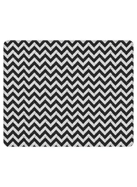 Chevron Tiles Non-Slip Gaming Mousepad Multicolour