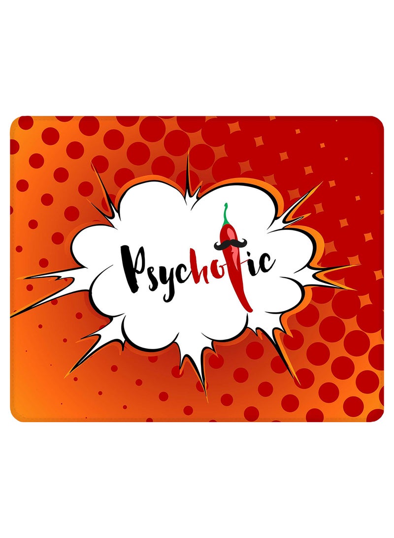 Stylizedd Psychotic Non-Slip Gaming Mousepad Multicolour  - Image 1