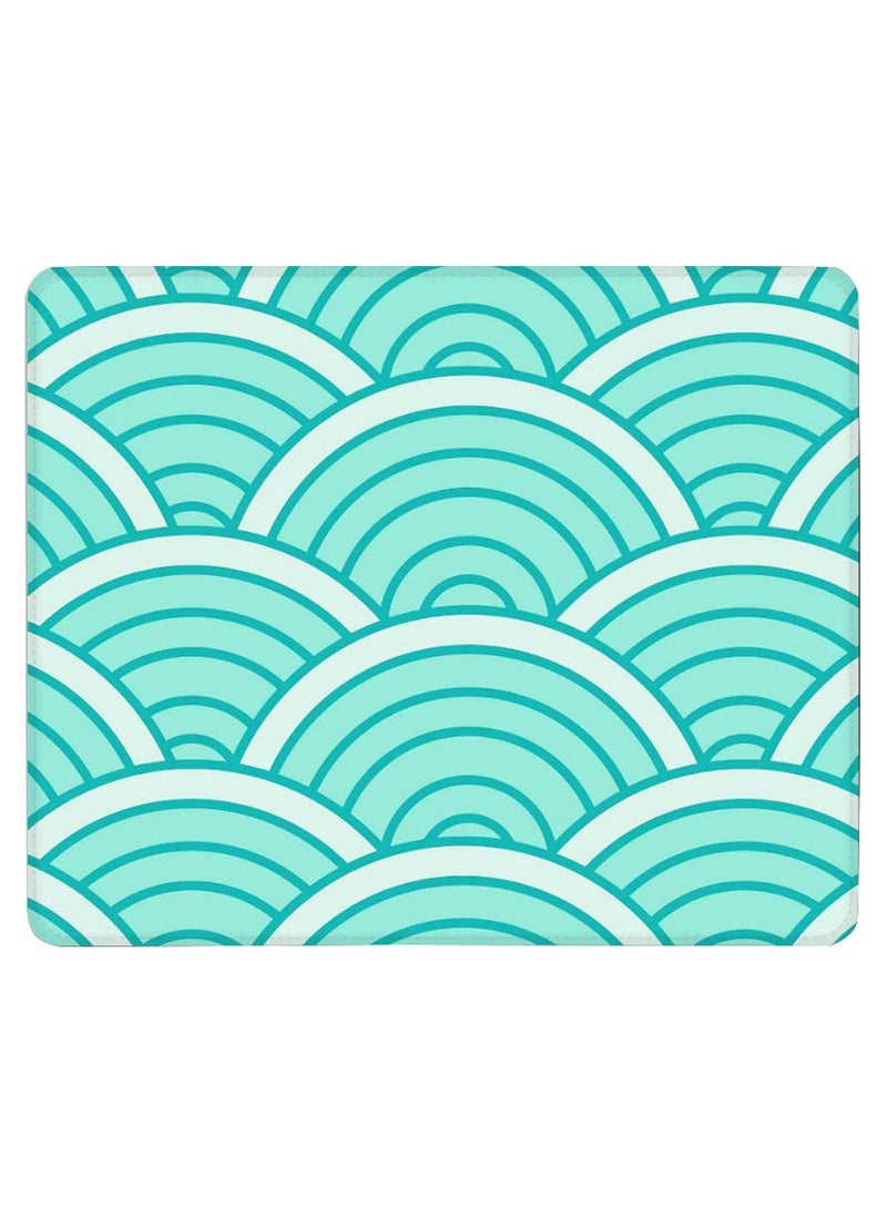 Stylizedd Green Arch Non-Slip Gaming Mousepad Green/White - Image 1