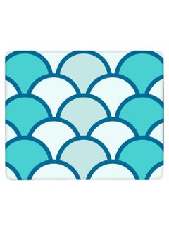 Fish Scales Non-Slip Gaming Mousepad Multicolour