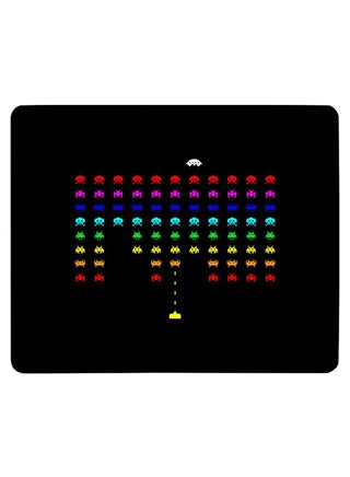 Space Invader Non-Slip Gaming Mousepad Black - v1567613999/N29665951A_1