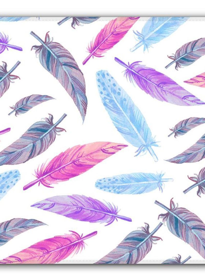 Stylizedd Feather Colors Non-Slip Gaming Mousepad Multicolour - Image 2