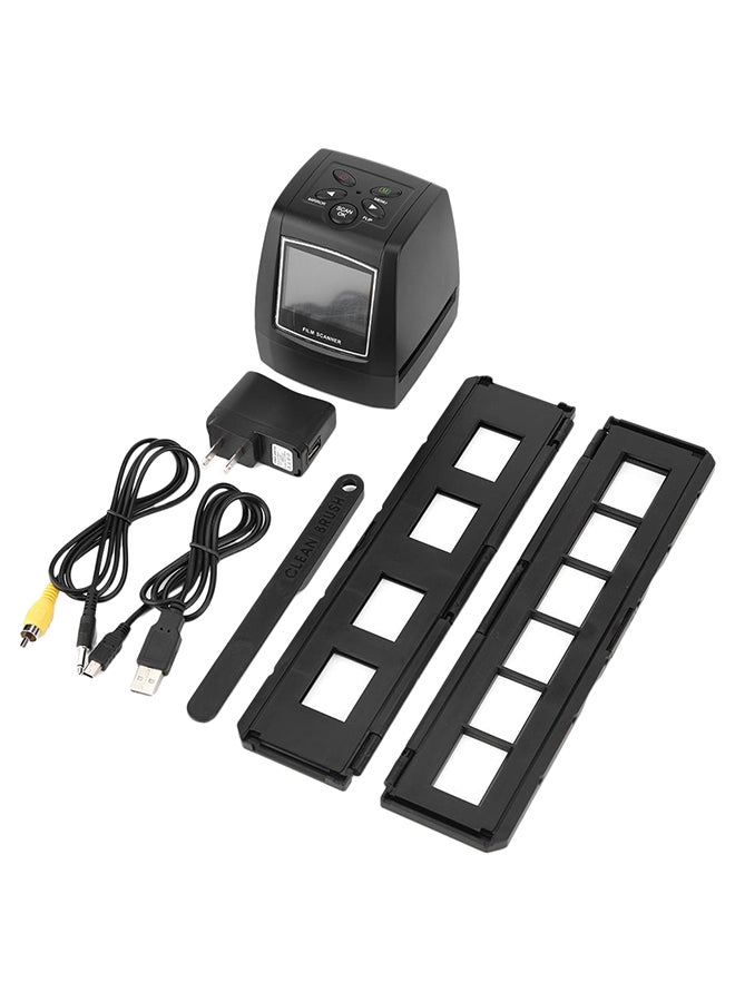 EU Plug Slides Negative Film Scanner Black  - Image 2