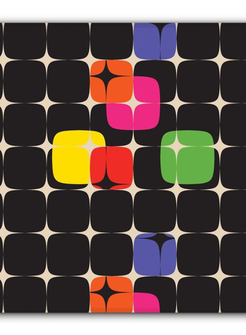 Stylizedd - 70's Star Non-Slip Gaming Mousepad Multicolour - Image 1