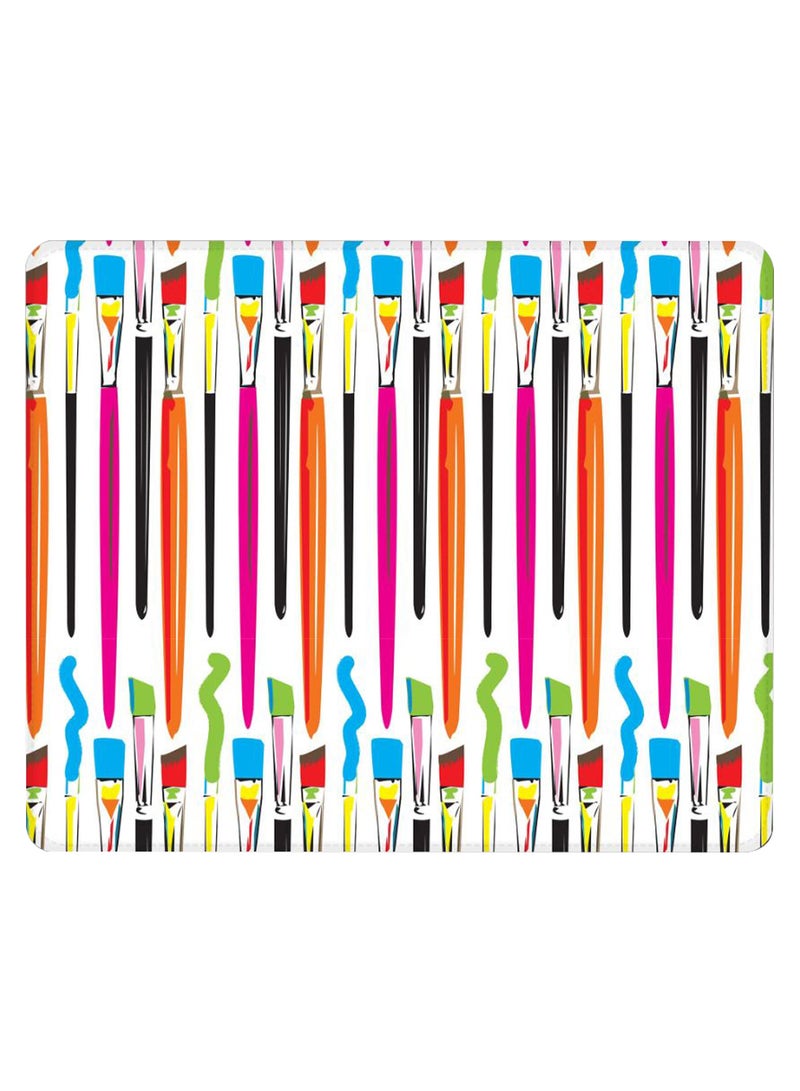 Stylizedd Paint Brush Non-Slip Gaming Mousepad Multicolour - Image 1