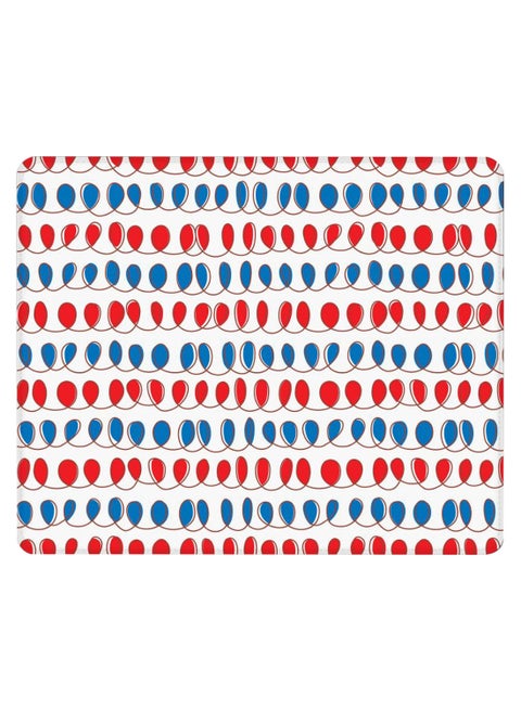 Cursive Bubbles Non-Slip Gaming Mousepad Multicolour