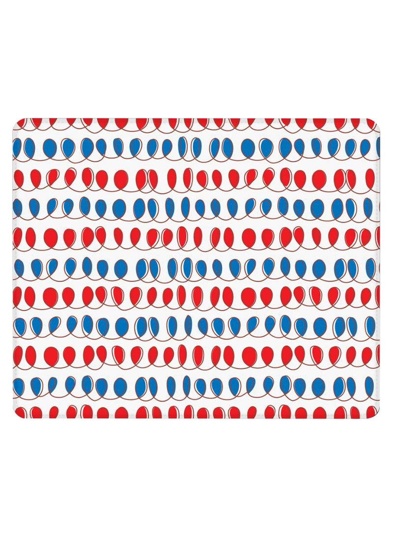 Stylizedd - Cursive Bubbles Non-Slip Gaming Mousepad Multicolour - Image 1