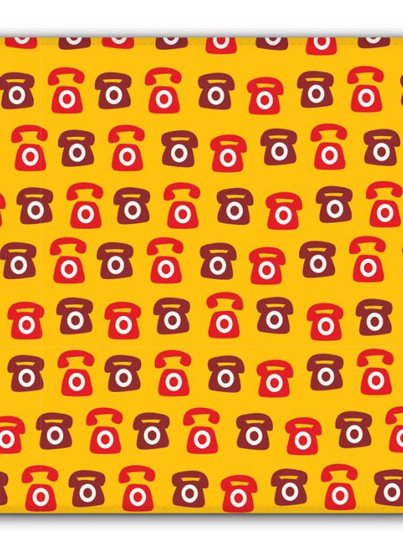 Stylizedd Ringing Telephone Non-Slip Gaming Mousepad Multicolour  - Image 2