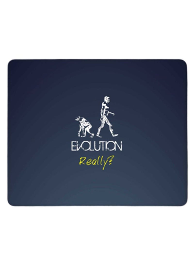 Stylizedd - Evolution Really Designer Gaming Mousepad Blue - Image 1