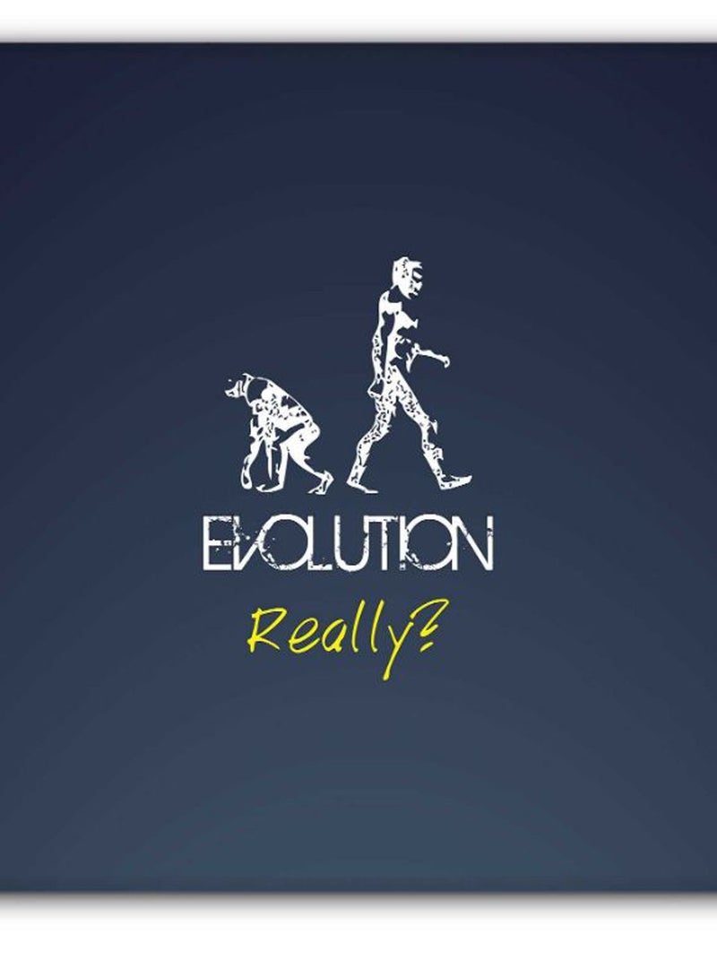 Stylizedd - Evolution Really Designer Gaming Mousepad Blue - Image 1