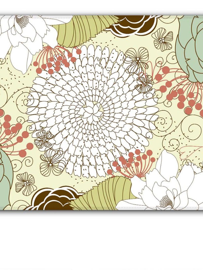 Stylizedd Blooming Flower Designer Gaming Mousepad Multicolour - Image 2