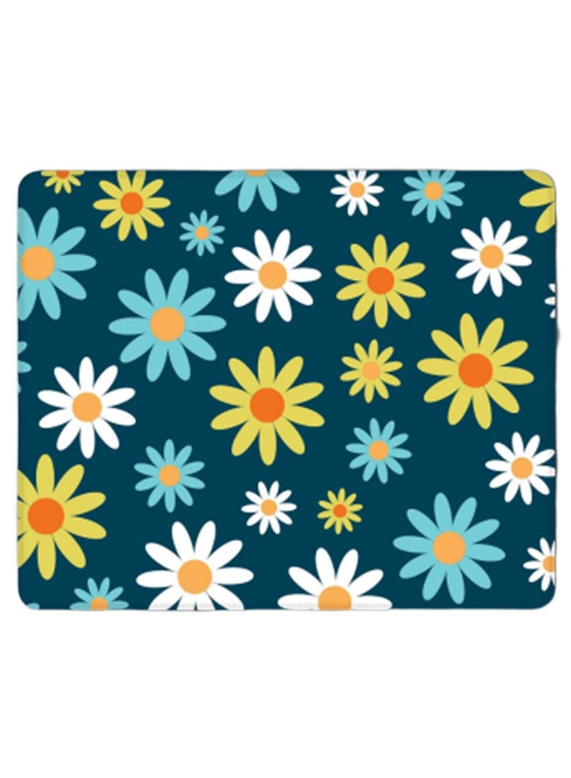 Stylizedd Pick A Daisy Designer Gaming Mousepad Multicolour - Image 1