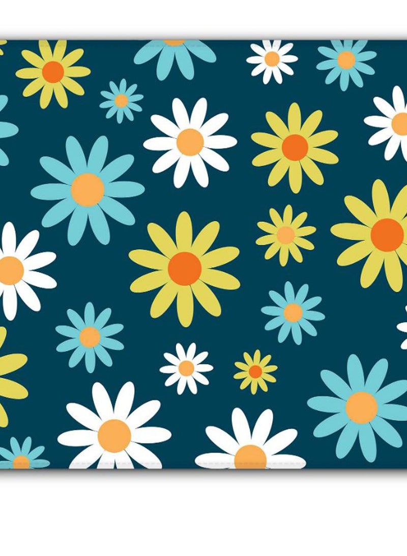 Stylizedd Pick A Daisy Designer Gaming Mousepad Multicolour - Image 2
