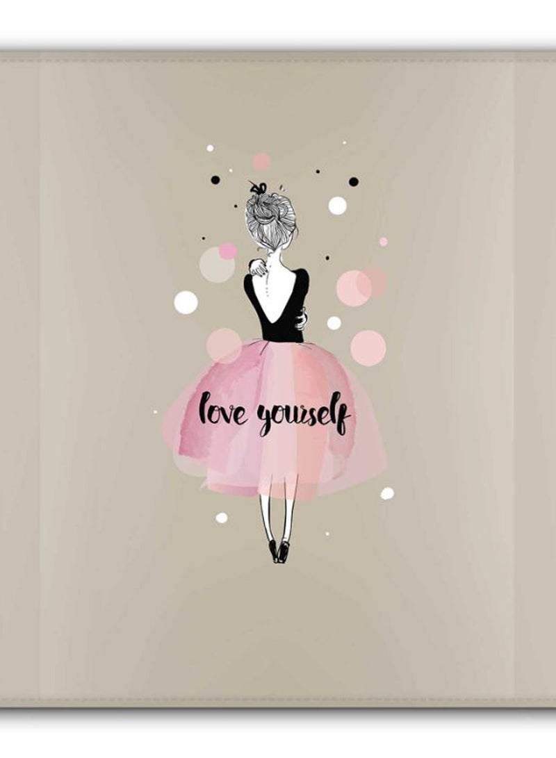 Stylizedd Love Yourself Non-Slip Gaming Mousepad Dark Beige  - Image 2