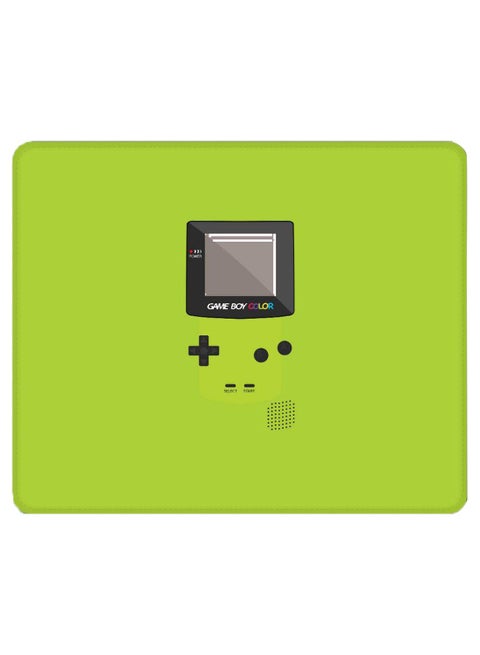 Gameboy Color Designer Gaming Mousepad Green