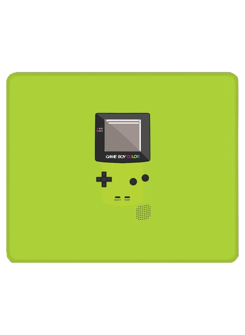 Stylizedd - Gameboy Color Designer Gaming Mousepad Green - Image 1