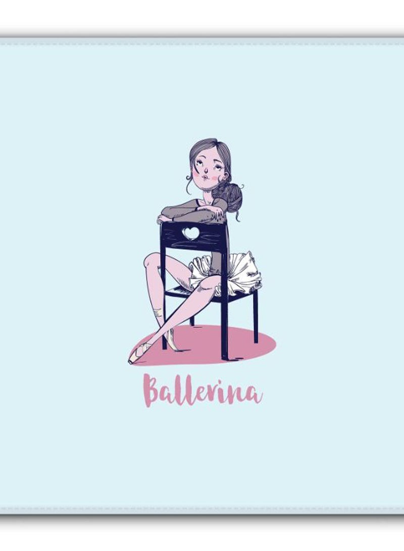 Stylizedd Ballerina Non-Slip Gaming Mousepad Turquoise  - Image 2