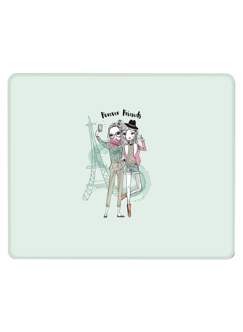 Stylizedd Forever Friends Non-Slip Gaming Mousepad Green - Image 1