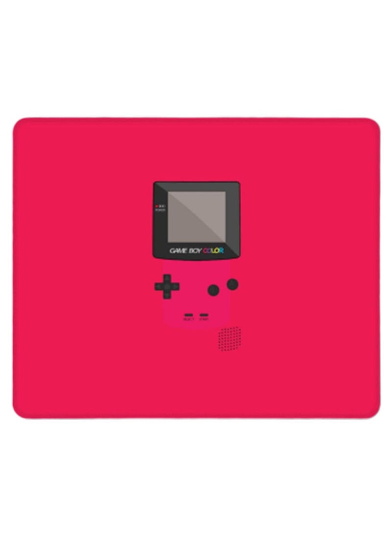 Stylizedd Gameboy Color Designer Gaming Mousepad Red  - Image 1