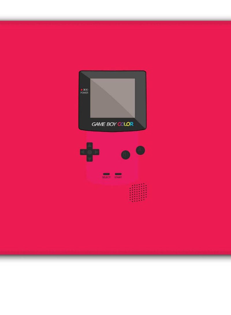 Stylizedd Gameboy Color Designer Gaming Mousepad Red  - Image 2