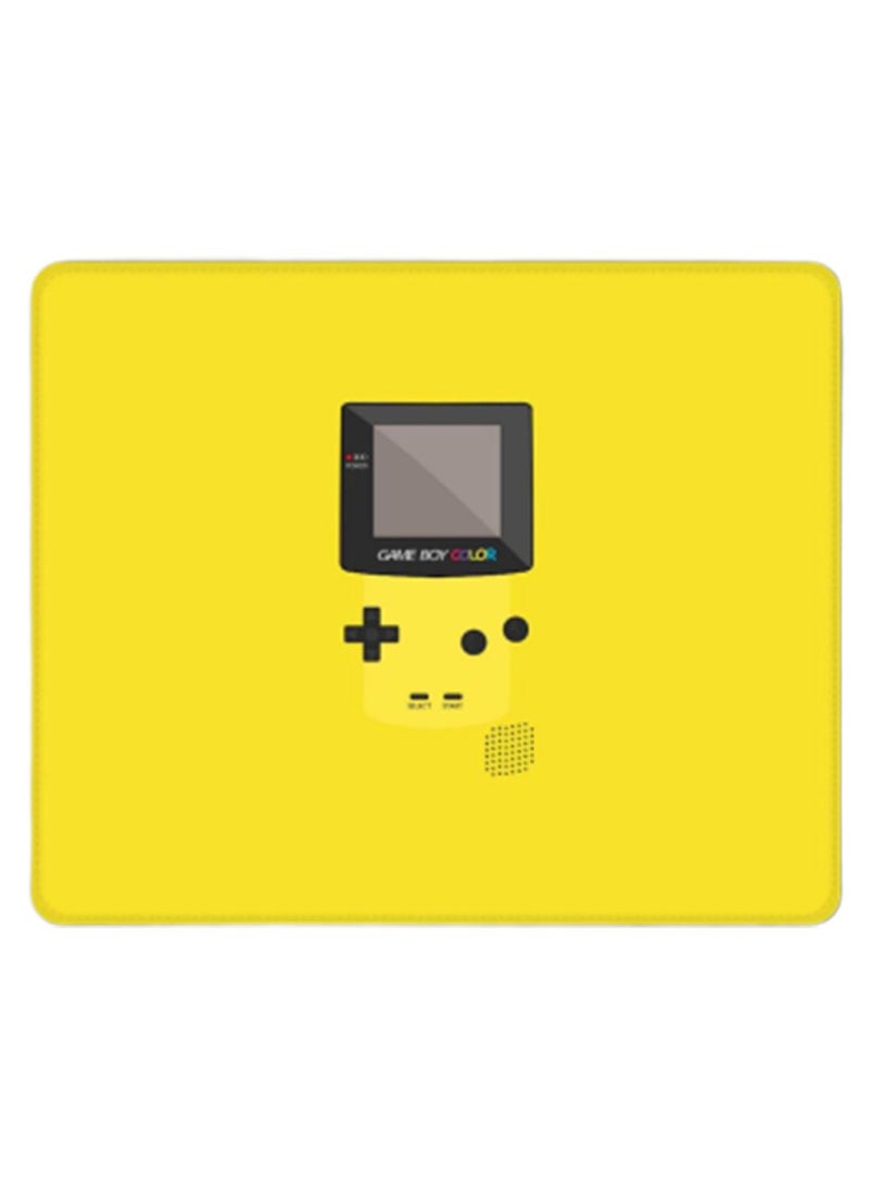 Stylizedd Gameboy Color Designer Gaming Mousepad Yellow  - Image 1