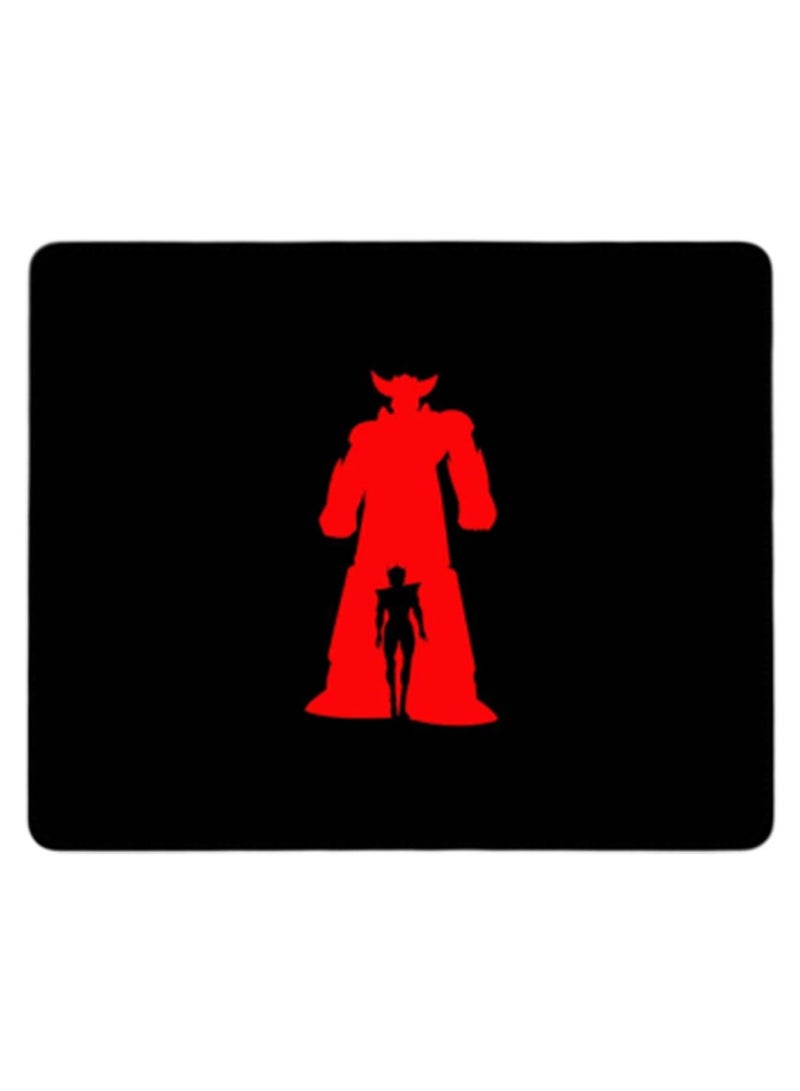 Stylizedd Grendizer Designer Gaming Mousepad Black/Red - Image 1