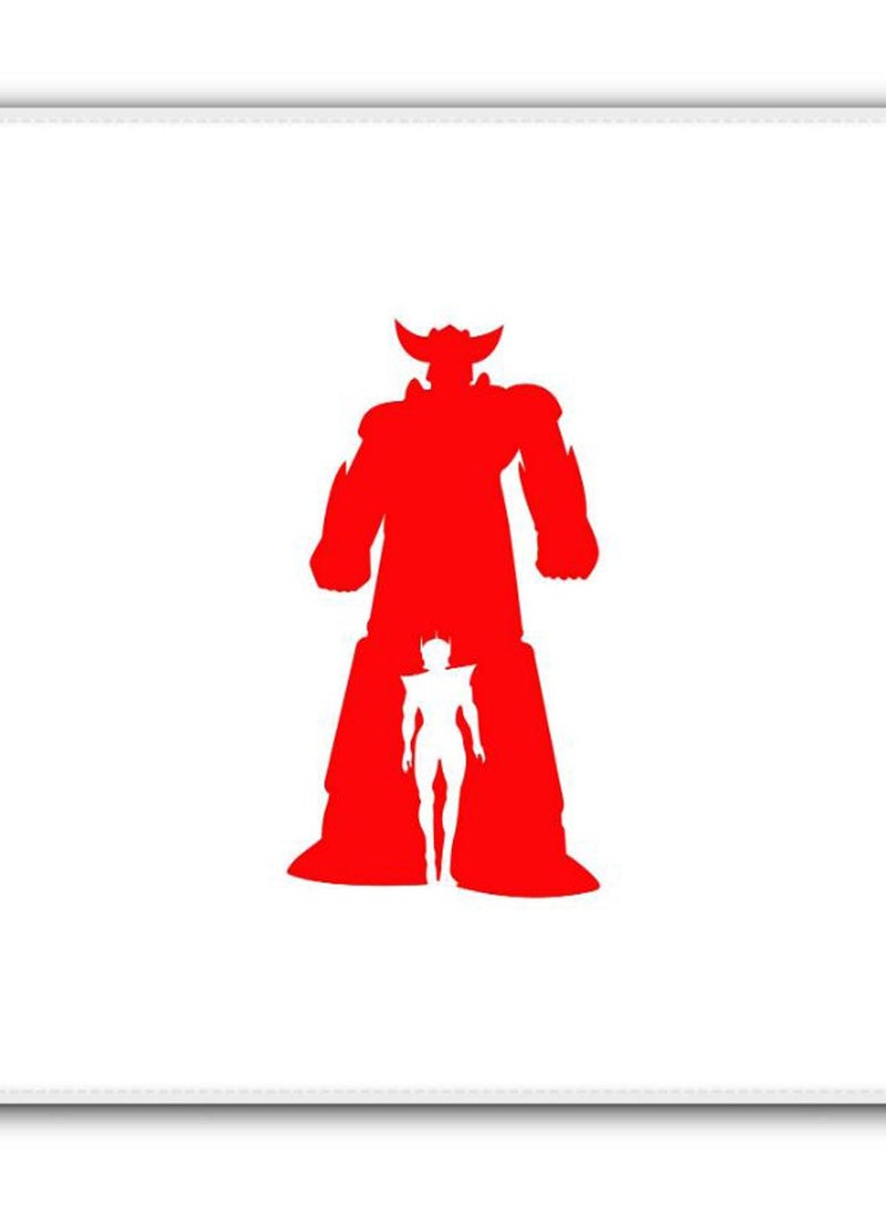 Stylizedd - Grendizer Designer Gaming Mousepad White/Red - Image 1