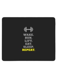 Routine Designer Gaming Mousepad Black/Grey/Yellow